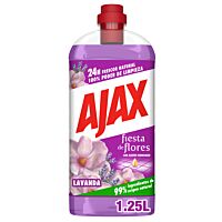Ajax impiador de hogar lavanda fiesta de flores 1,25 l