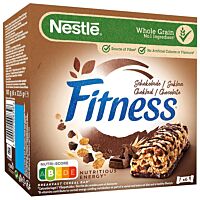 Nestlé Fitness barritas de cereales con chocolate 6 ud