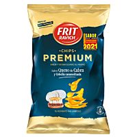 Frit Ravich papas fritas premium sabor queso de cabra y cebolla caramelizada 160 g