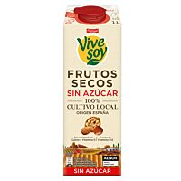 Vivesoy bebida de frutos secos sin azúcares 1 l