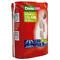 HiperDino pañal de aprendizaje talla 6 16-22 kg 21 ud