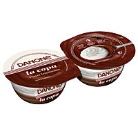 Danone copa de chocolate con nata 2 x 110 g