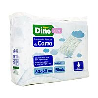 HiperDino cambiador protector de cama 60 x 60 cm 20 ud