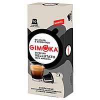 Gimoka café espresso vellutato 10 cápsulas