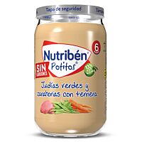 Nutriben tarrito de ternera y judias verdes 235 g