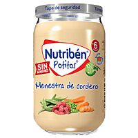 Nutriben potito de menestra de cordero 235 g