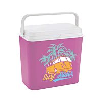 Nevera surf rider 24 lt rosa