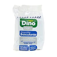 HiperDino maquinilla de afeitar 2 hojas basculantes 20 ud
