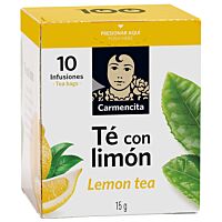 Carmencita té con limón 10 ud