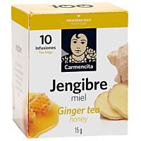 Carmencita jengibre con miel 10 ud