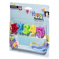 Carmencita velas happy numbers 10 ud
