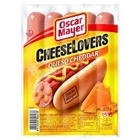Oscar Mayer salchichas de queso de cheddar 275 g
