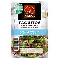 Navidul taquitos de jamón bajo en sal 50 g