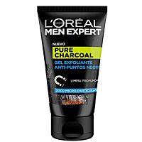 L´Oreal men expert gel pure charcoal exfoliante 100 ml