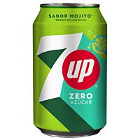 7up refresco de mojito zero 33 cl