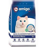 Ifa Amigo gato arena bentonita blanca 5 l