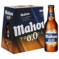 Mahou cerveza tostada 0,0 % 6 x 25 cl