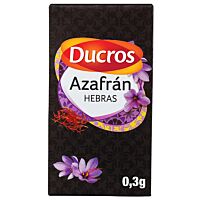 Ducros azafrán en hebras 0,3 g