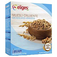 Ifa Eliges muesli sin azúcares añadidos 500 g