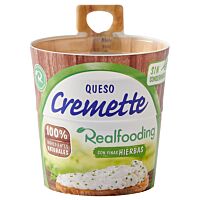 Cremette premium finas hierbas Realfooding 150 g