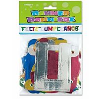 Cartel articulado feliz cumpleaños