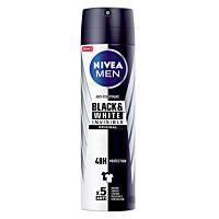Nivea men desodorante invisible black and white 200ml