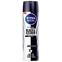 Nivea men desodorante invisible black and white 200ml