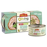 Argal Oliving patés de cerdo con aceite de oliva virgen extra 2 x 80 g