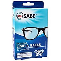 Ifa Sabe toallitas húmedas limpiagafas 30 ud