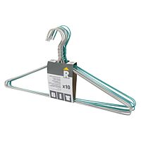 Rozenbal perchas plastificadas standard 10 ud