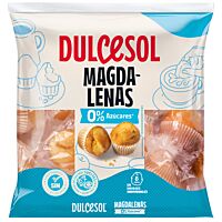 Dulcesol magdalenas redondas sin azúcar 240 g