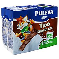 Puleva batido de chocolate 0 % azúcares añadidos 6 x 200 ml