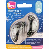 Tigex 2 chupetes smart para noche