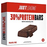 Just Loading barritas de porteínas con chocolate 105 g