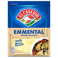El Caserío queso rallado emmental 100 % naturales 130 g