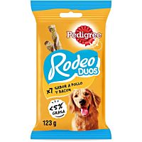 Pedigree rodeo duos bacon y pollo 123 gr