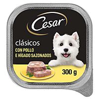 Cesar perro tarrina pollo 300 g
