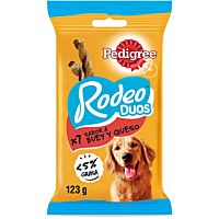 Pedigree rodeo duos queso y buey 123 gr
