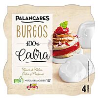 Palancares queso burgos cabra natural pack 4