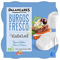 Palancares burgos fresco natural 250 g