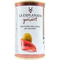 La Explanada goumet aceituna rellena de anchoa 150 g
