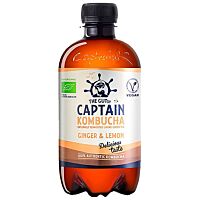 Captain kombucha jengibre y limón eco 400 ml