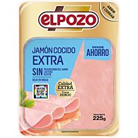 ElPozo jamón cocido extra 225 g