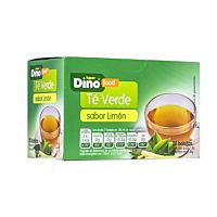 HiperDino té verde con limón 20 ud