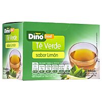 HiperDino té verde con limón 20 ud