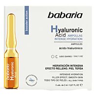 Babaria ampollas facial hialurónico 5 x 2 ml