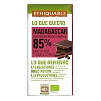 Ethiquable chocolate negro 85 % Madagascar 100 g