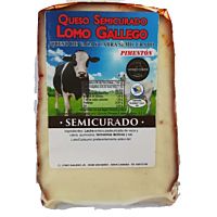 Lomo Gallego queso semi pimentón cuña 350 g