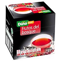 HiperDino infusión de frutas del bosque 20 ud