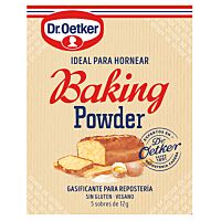 Dr. Oetker gasificante repostería 5 x 12 g